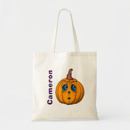 Tote Bag Trick Halloween Jack-o'-lantern effrayant ou trait