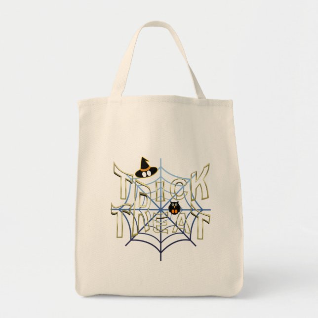 Tote Bag Trick-or-Treat-Haloween (Devant)