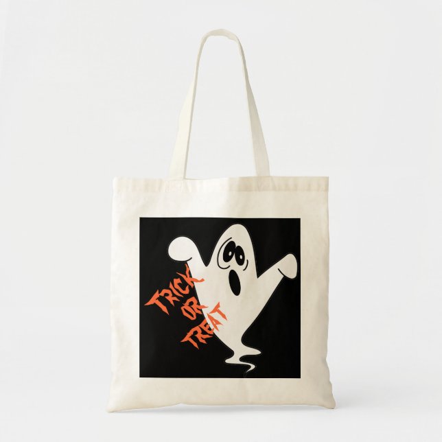 Tote Bag Trick ou traitement du fantôme de l'Howte mignon (Devant)