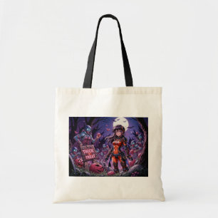 Tote Bag Trick ou traiter Halloween Zombies distribuer le c