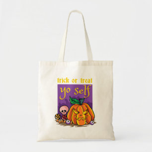 Tote Bag Trick Ou Traitez Votre AutoCitrouille Drôle Hallow