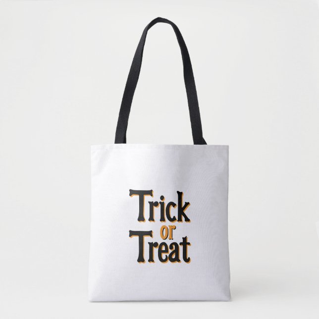 Tote Bag Trick Ou Treat Fourre-tout (Devant)