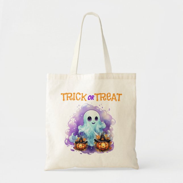 Tote Bag Trick ou Treat Halloween (Devant)