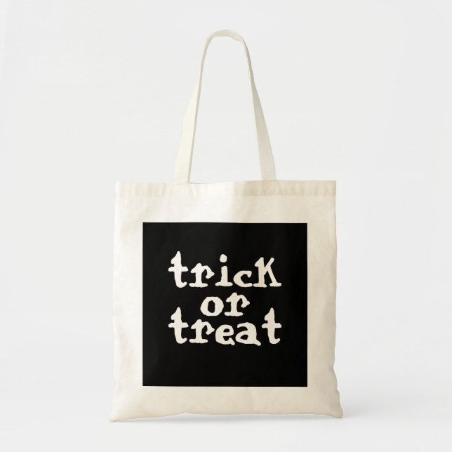 Tote Bag Trick Ou Treat Halloween (Devant)