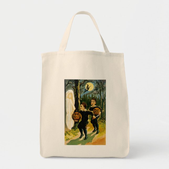 Tote Bag Trick ou Treat Halloween (Devant)