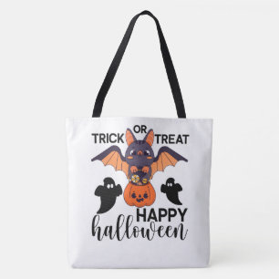 Tote Bag Trick ou Treat Happy Halloween