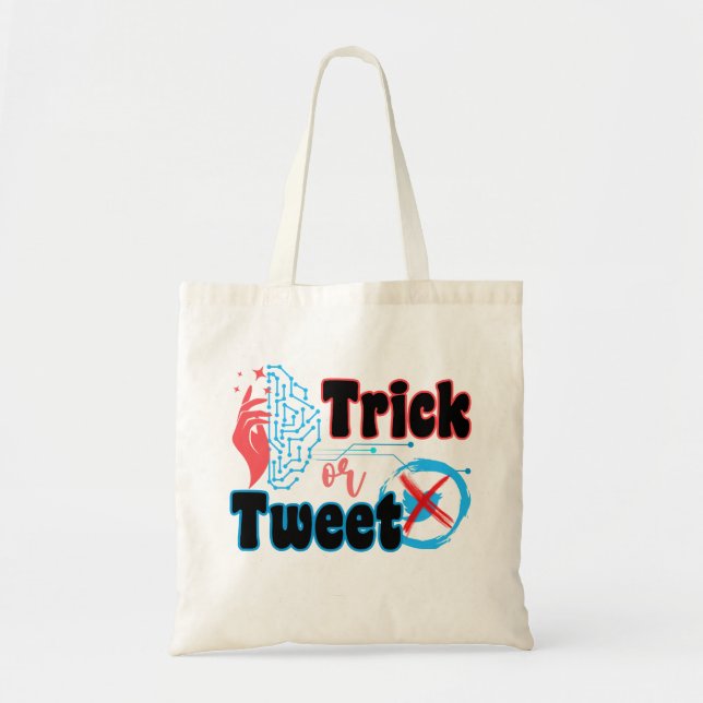 Tote Bag Trick ou Tweet.b (Devant)