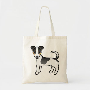 Tote Bag Tricolor Smooth Coat Jack Russell Terrier Chien