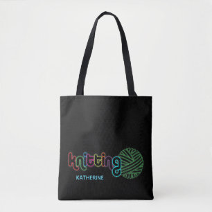 Tote Bag Tricot de la lumière séquentielle