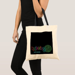 Tote Bag Tricot de la lumière séquentielle