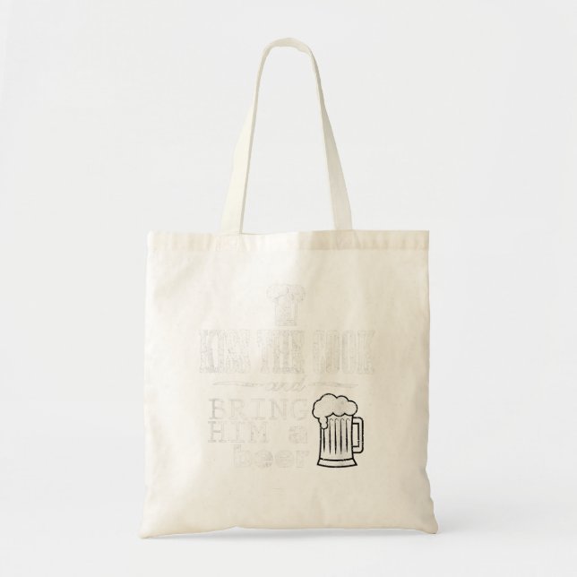 Tote Bag Tricot Parce Que Le Meurtre Est Mal (Devant)
