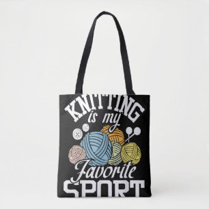 Tote Bag Tricot Parce Que Le Meurtre Est Mal