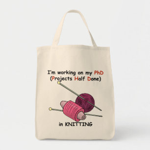 Tote Bag Tricot PhD