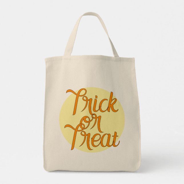 Tote Bag Tricoter ou traiter (Dos)