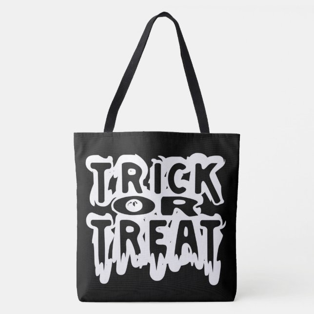 Tote Bag Tricoter ou traiter (Devant)