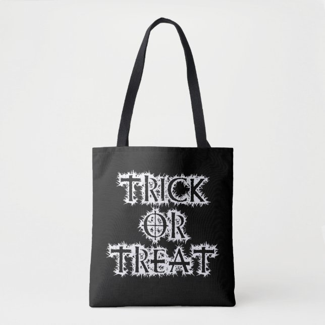Tote Bag Tricoter ou traiter (Devant)