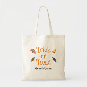 Tote Bag Tricoter ou traiter Candy, Budget