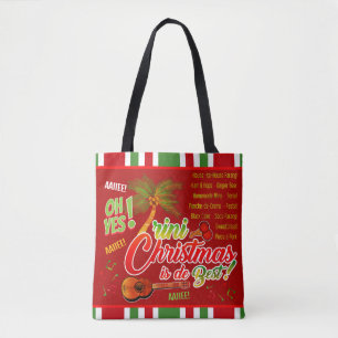 Tote Bag Trini Noël est de Best on DARK RED