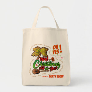Tote Bag Trini Noël est toujours le meilleur avec un cuatro