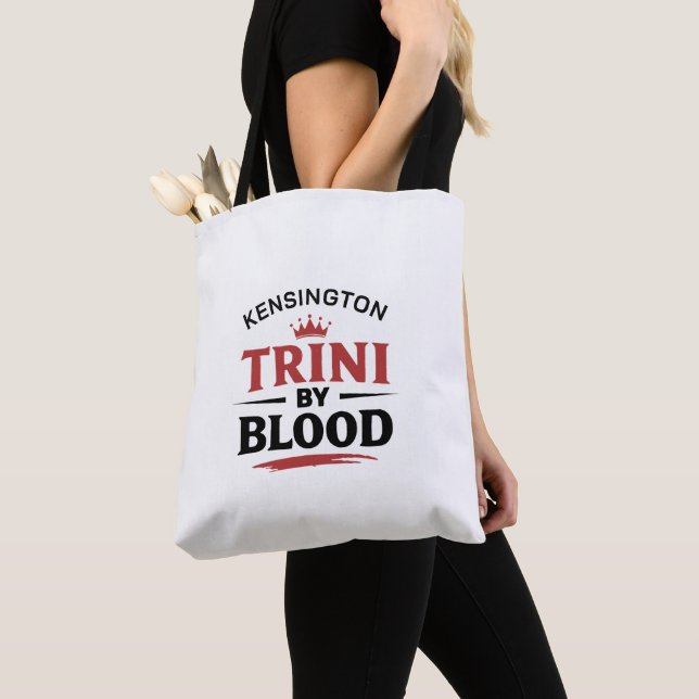 Tote Bag TRINI par BLOOD WHITE (De près)