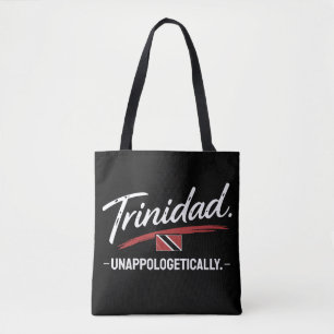 Tote Bag Trinidad Fièrement et sans excuses Pride TEXTE BLA