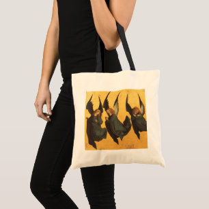 Tote Bag Trio d'anges de la Renaissance par Maître du Livre