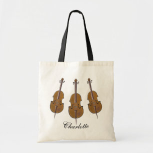 Tote Bag Trio de violoncelle personnalisé