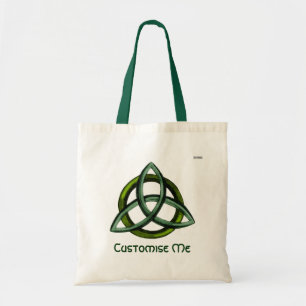 Tote Bag Triquetra (vert)