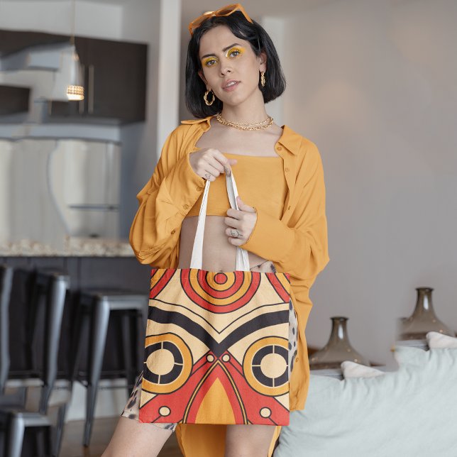 Tote Bag Tritribale de Flat Aztec (Créateur téléchargé)