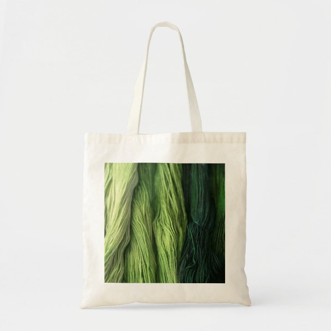 Tote Bag Trois amisFibreArts Fourre-tout-Green (Devant)
