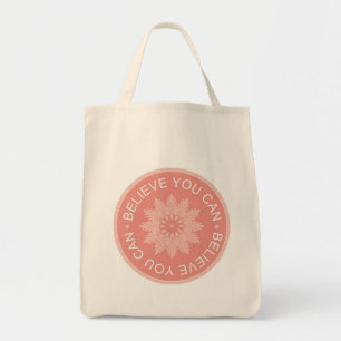 Tote Bag Trois citations de mot ~Believe vous Can~