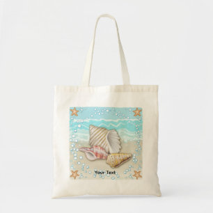 Tote Bag Trois Coquillages de Plage