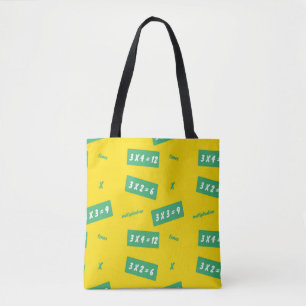 Tote Bag Trois fois apprentissage jaune