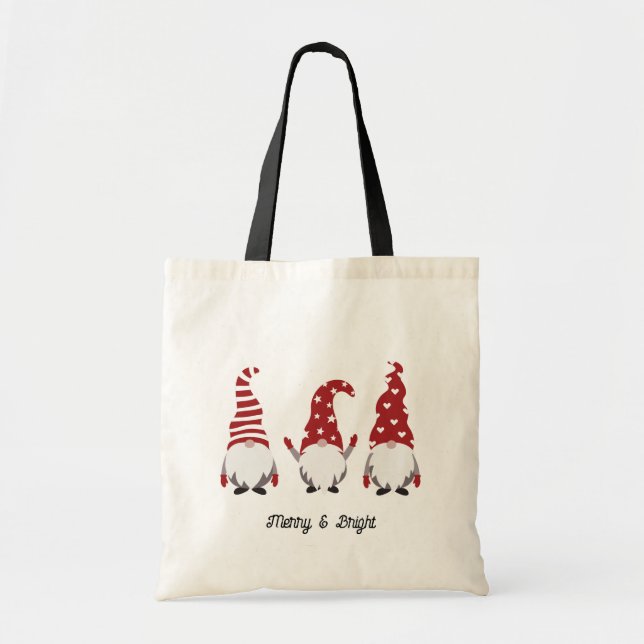 Tote Bag Trois grands Noël (Devant)