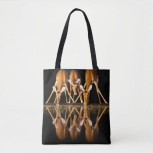 Tote Bag Trois impalas boivent ensemble la nuit