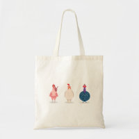 Trois mignons poulets