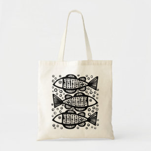 Tote Bag Trois poissons