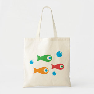 Tote Bag Trois poissons mignons