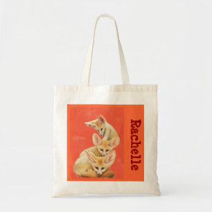 Tote Bag Trois renards de fennec