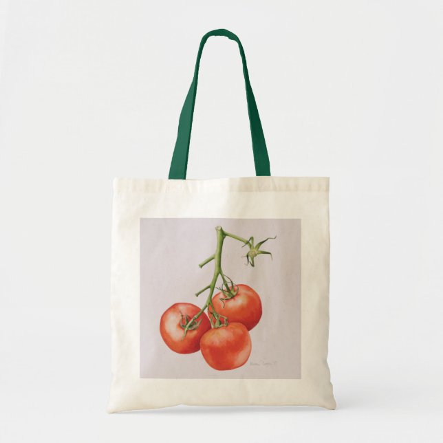 Tote Bag Trois tomates sur la vigne 1997 (Devant)