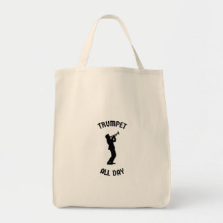 Tote Bag Trompette toute la journée