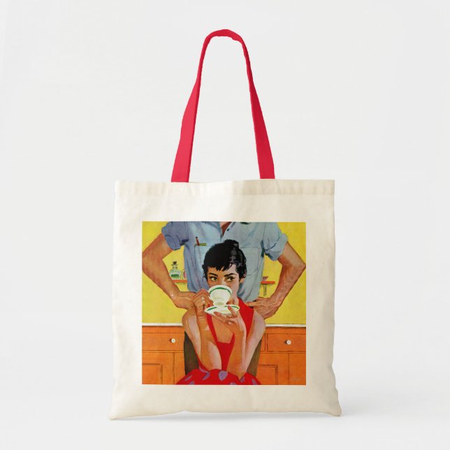 Tote Bag Trop tard pour composer (Devant)