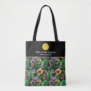 Tote Bag Tropical Floral Impression personnalisée Picklebal