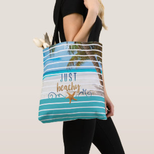Tote Bag Tropical JUSTE BEACHY Beach Travel