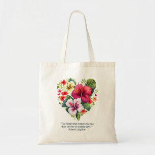 Tote Bag Tropical Paradise Wreath Vibes exotiques