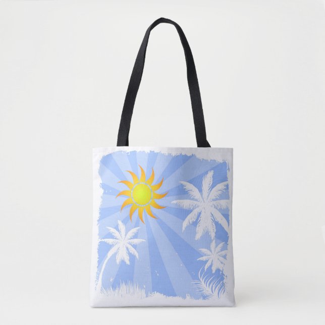 Tote Bag Tropical summer (homonymie) (Devant)