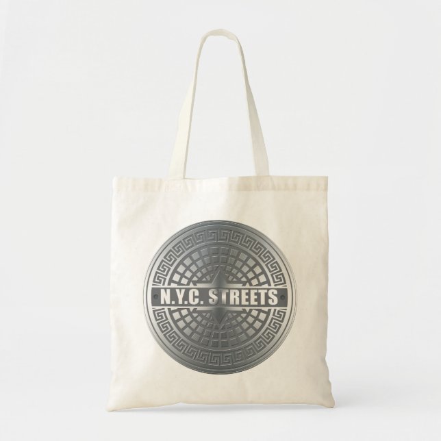 Tote Bag Trou de regard NYC (Devant)