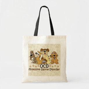 Tote Bag Trouble de la canine Obsessive de l'OCD