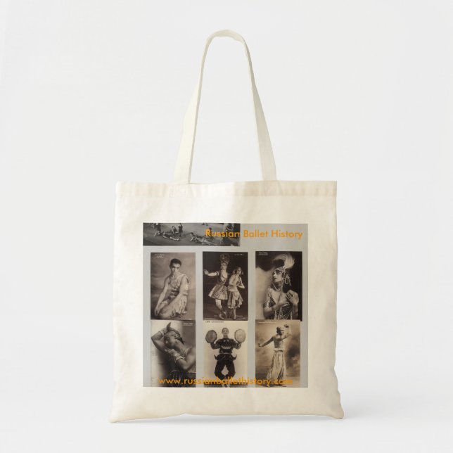 Tote Bag Troupe de Russes de ballets (Devant)