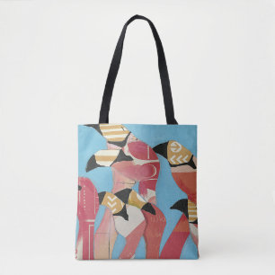 Tote Bag Troupeau des Flamants roses